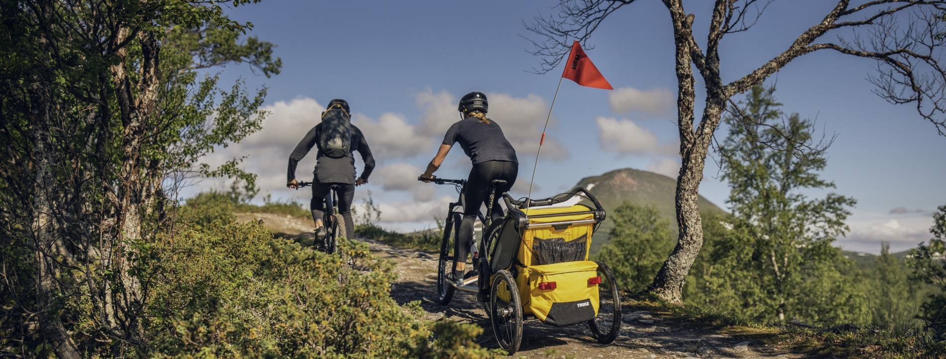 Thule Velosipēdu Piekabes - kvalitāte, drošība un komforts visiem braucējiem