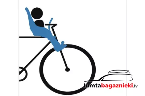 Velo krēsliņi velosipēda priekšpusei