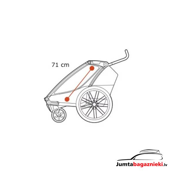 Thule Chariot Cab - Double, 10204022 Thule Chariot Cab - Double, 10204022