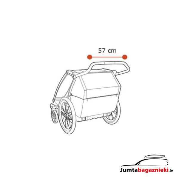 Thule Chariot Cab - Double, 10204022 Thule Chariot Cab - Double, 10204022