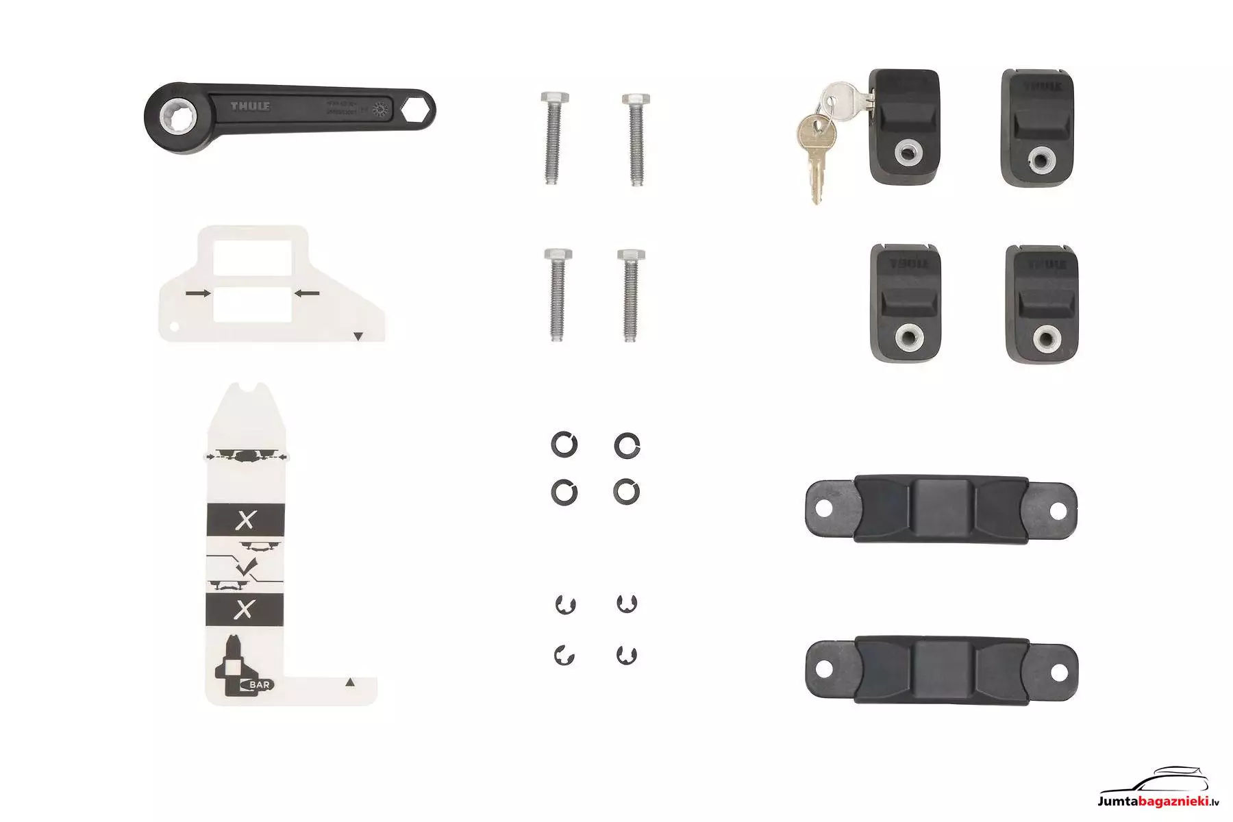 Thule Mounting Brackets, 901550 Thule Mounting Brackets, 901550
