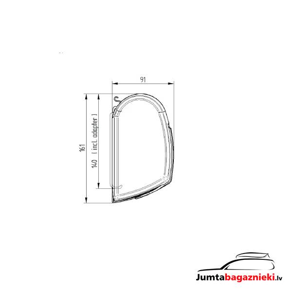 Thule Omnistor 5200 | 4.52 x 2.50 m, 301063 Thule Omnistor 5200 | 4.52 x 2.50 m, 301063