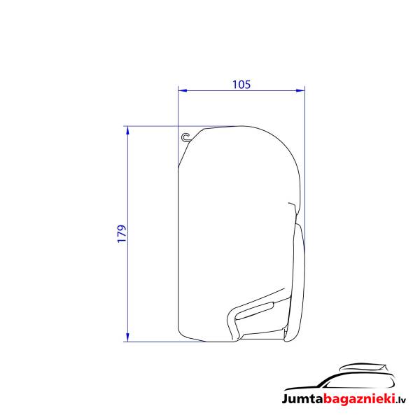 Thule Omnistor 8000 | 4.00 x 2.75 m, 308979 Thule Omnistor 8000 | 4.00 x 2.75 m, 308979
