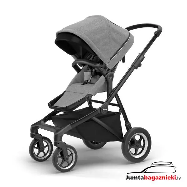 Thule Sleek Grey Melange on Black, 11000021 Thule Sleek Grey Melange on Black, 11000021