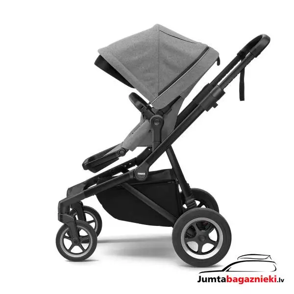 Thule Sleek Grey Melange on Black, 11000021 Thule Sleek Grey Melange on Black, 11000021