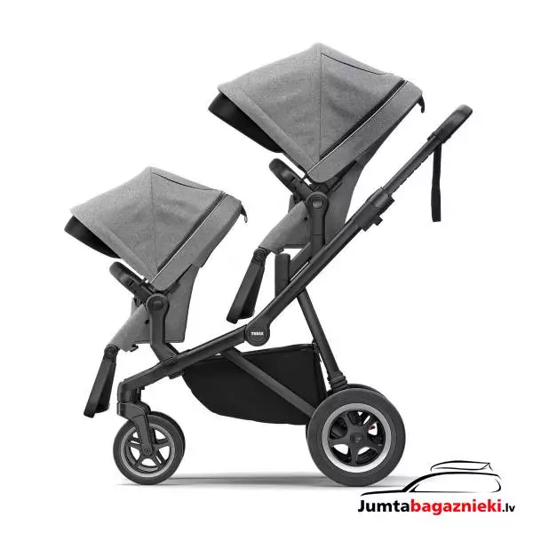Thule Sleek Grey Melange on Black, 11000021 Thule Sleek Grey Melange on Black, 11000021