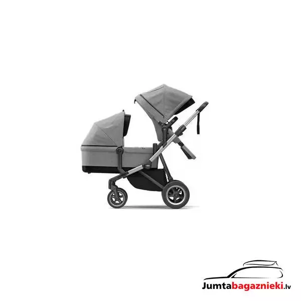 Thule Sleek Grey Melange on Black, 11000021 Thule Sleek Grey Melange on Black, 11000021