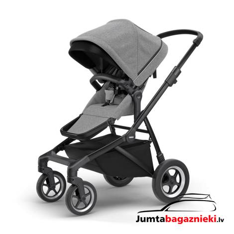 Thule Sleek Grey Melange on Black