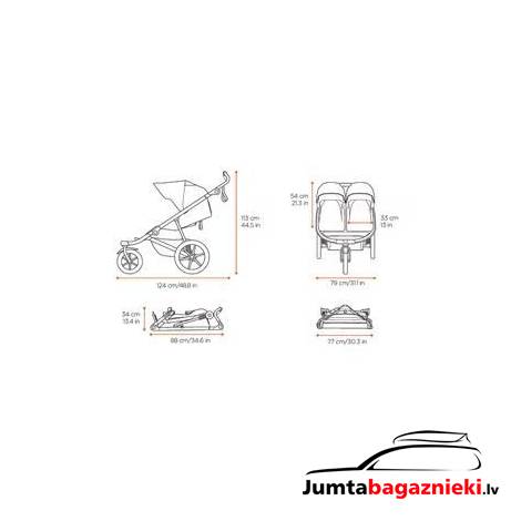 Thule Urban Glide 3 double