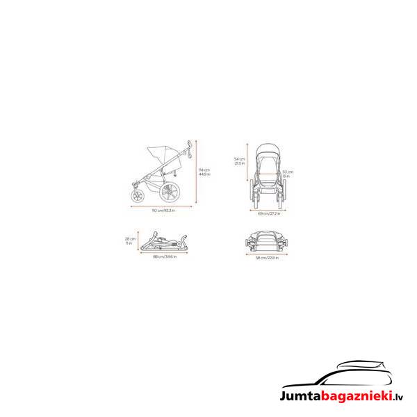 Thule Urban Glide 4-wheel, 10101976 Thule Urban Glide 4-wheel, 10101976