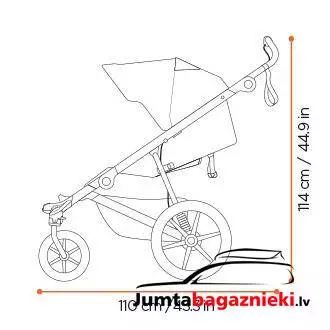Thule Urban Glide 4-wheel, 10101975 Thule Urban Glide 4-wheel, 10101975