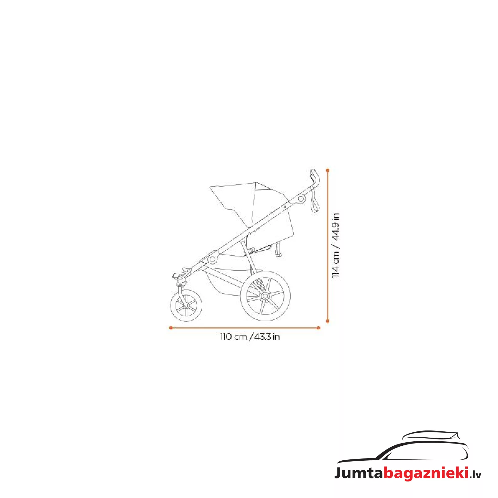 Thule Urban Glide 4-wheel, 10101996 Thule Urban Glide 4-wheel, 10101996
