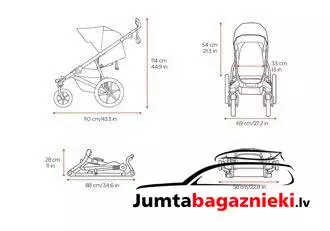 Thule Urban Glide 4-wheel, 10101976 Thule Urban Glide 4-wheel, 10101976