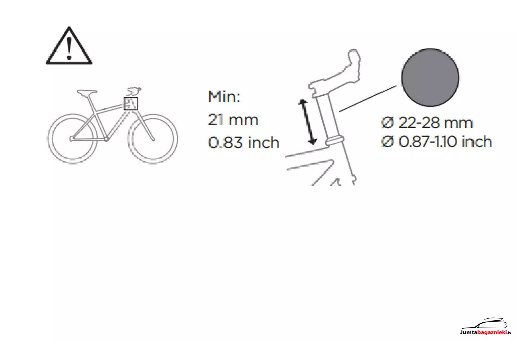 Thule Yepp 2 Mini - Black, 12041101 Thule Yepp 2 Mini - Black, 12041101