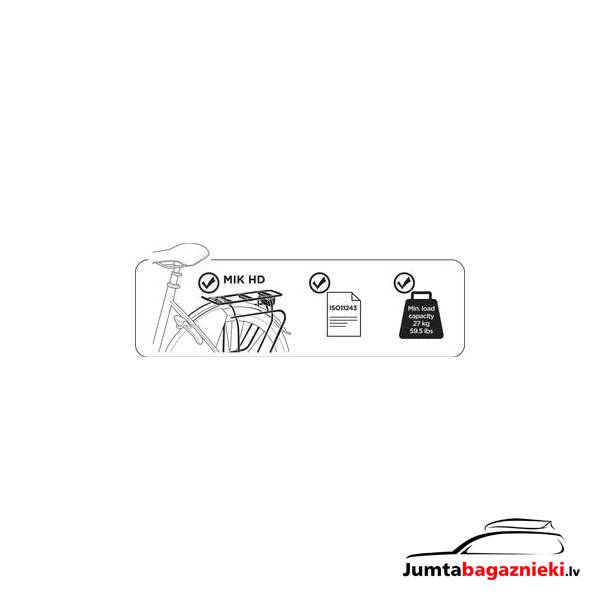 Thule Yepp 2 Maxi MIK HD - Nutria green, 12041404 Thule Yepp 2 Maxi MIK HD - Nutria green, 12041404