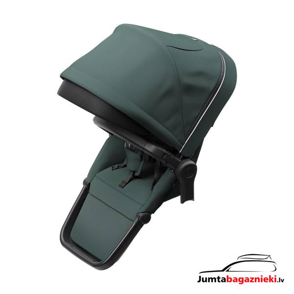 Sleek Sibling Seat Mallard Green on Black