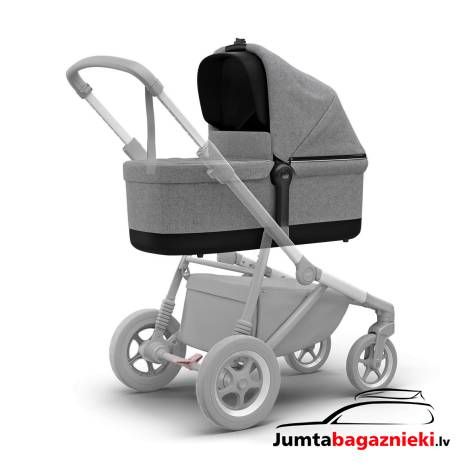 Sleek Bassinet Grey Melange