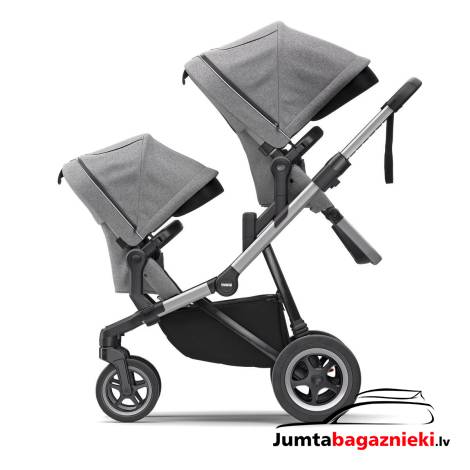 Sleek Sibling Seat Grey Melange