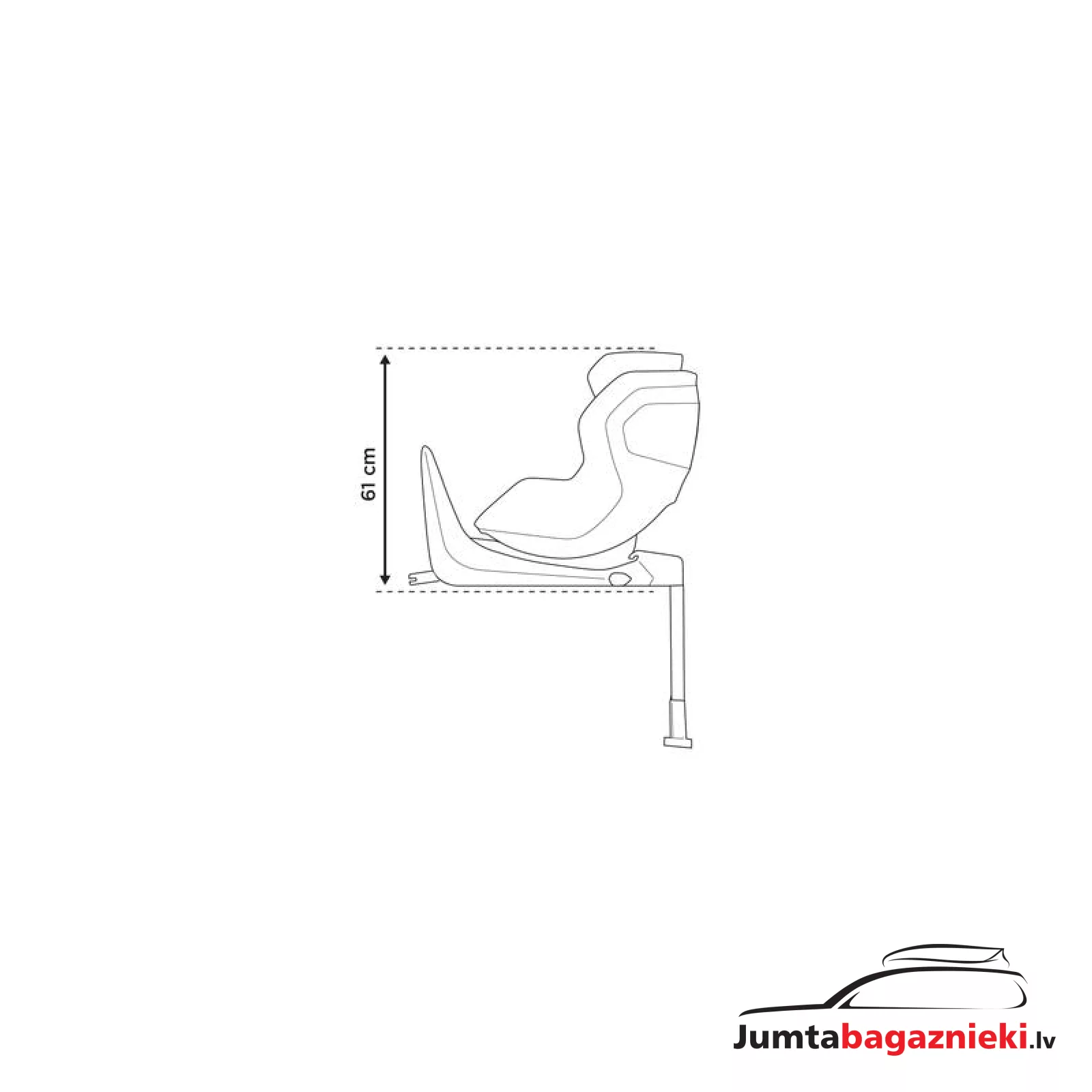 Thule Elm - Rear 180, 14000041 Thule Elm - Rear 180, 14000041