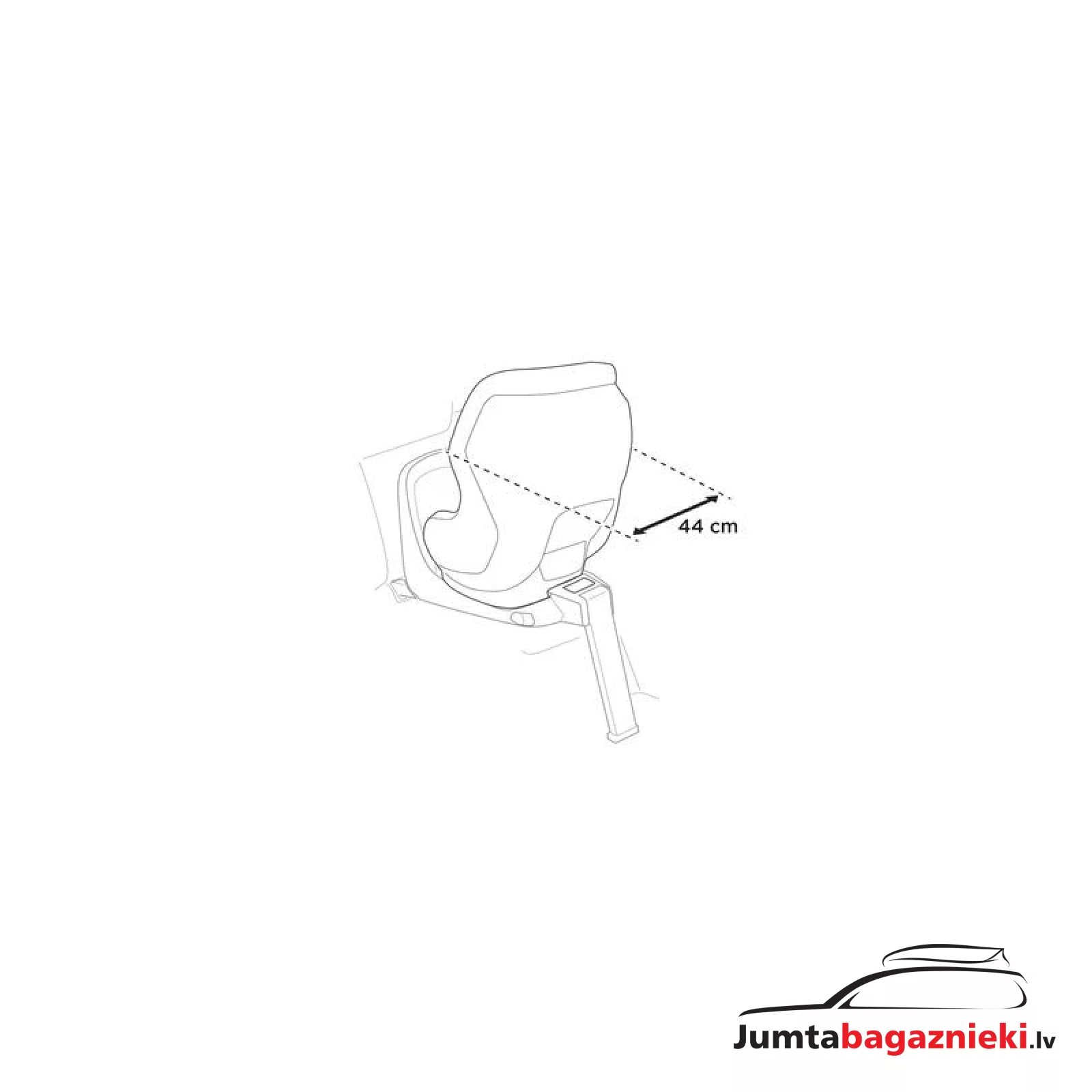 Thule Elm - Rear 180, 14000041 Thule Elm - Rear 180, 14000041