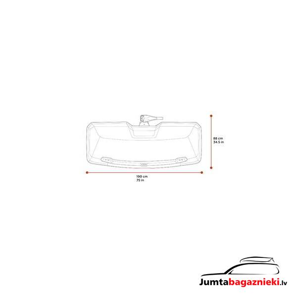Thule Arcos Box XL, 906600 Thule Arcos Box XL, 906600