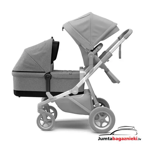 Sleek Bassinet Grey Melange, 11000100 Sleek Bassinet Grey Melange, 11000100