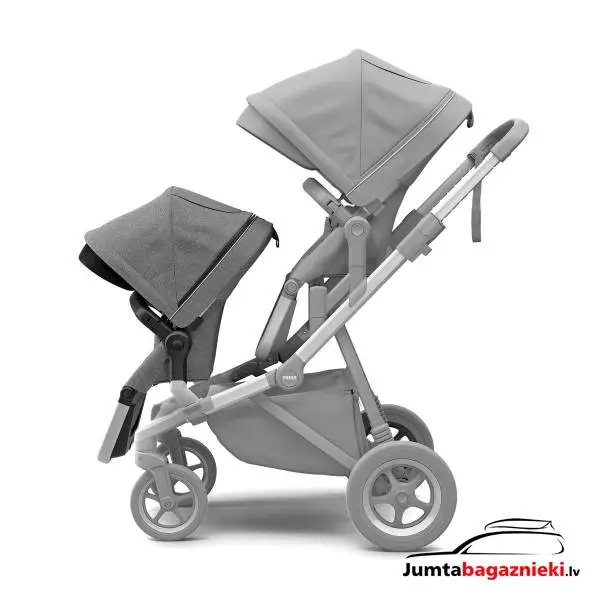Sleek Sibling Seat Grey Melange, 11000200 Sleek Sibling Seat Grey Melange, 11000200