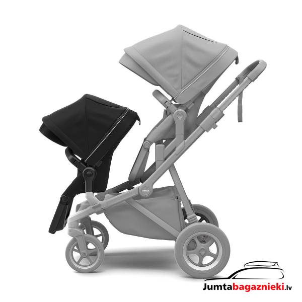 Sleek Sibling Seat Midnight Black on Black, 11000212 Sleek Sibling Seat Midnight Black on Black, 11000212
