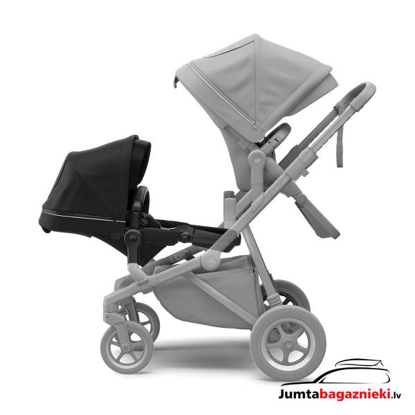 Sleek Sibling Seat Midnight Black on Black, 11000212 Sleek Sibling Seat Midnight Black on Black, 11000212