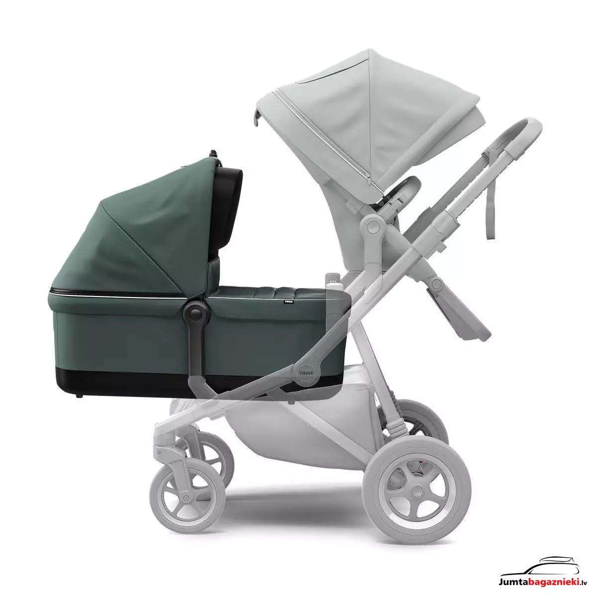Sleek Bassinet Mallard Green, 11000110 Sleek Bassinet Mallard Green, 11000110