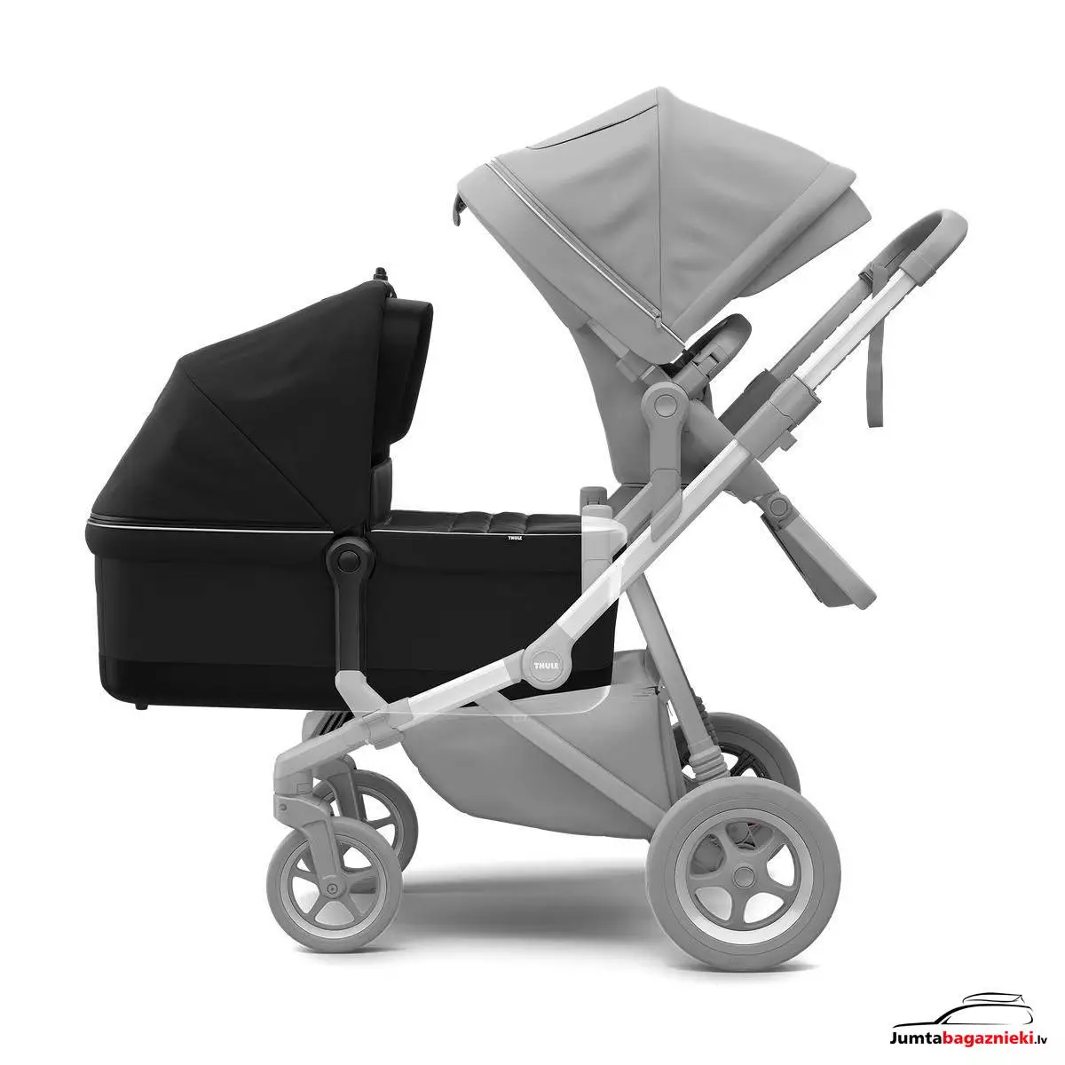 Sleek Bassinet Midnight Black, 11000101 Sleek Bassinet Midnight Black, 11000101
