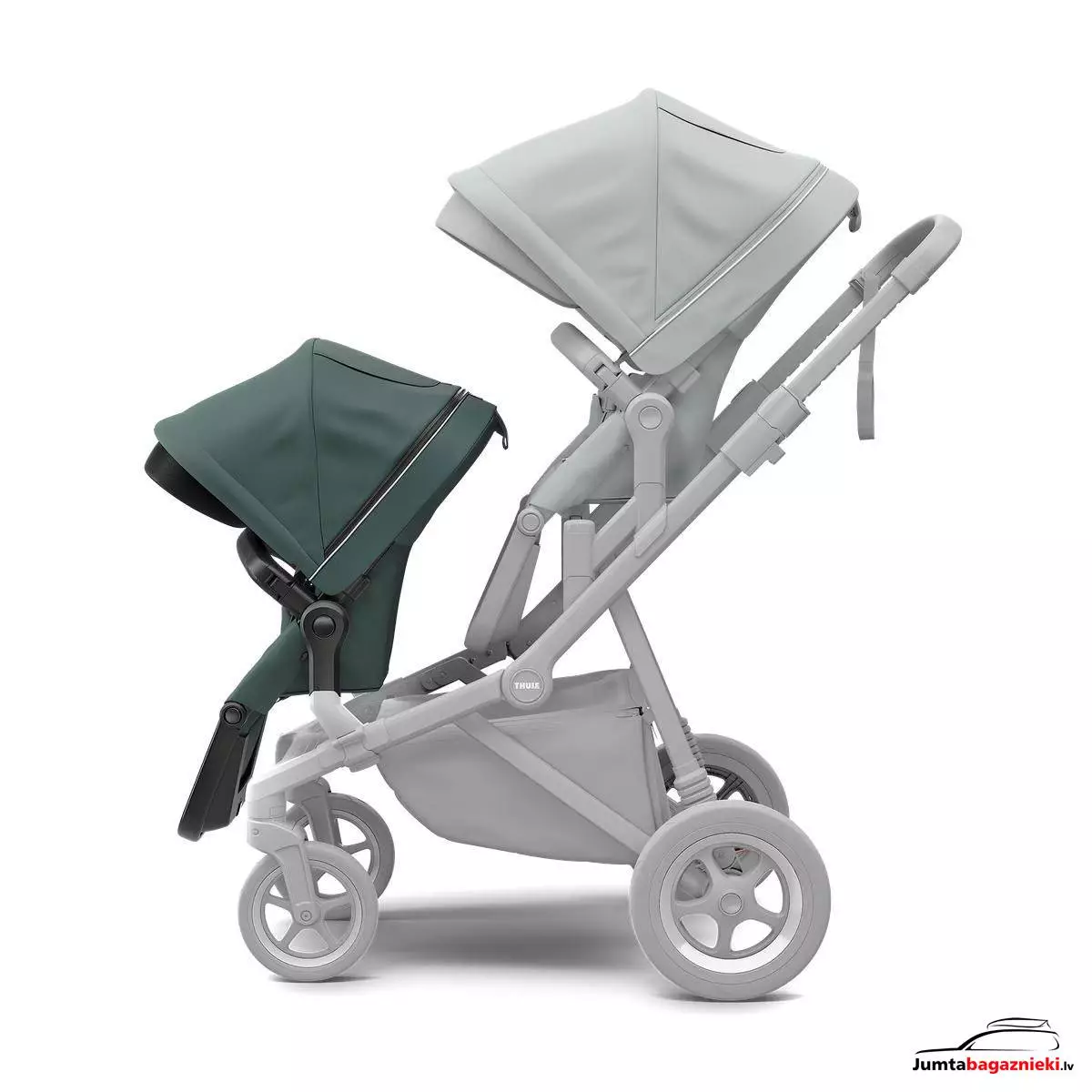 Sleek Sibling Seat Mallard Green on Black, 11000213 Sleek Sibling Seat Mallard Green on Black, 11000213