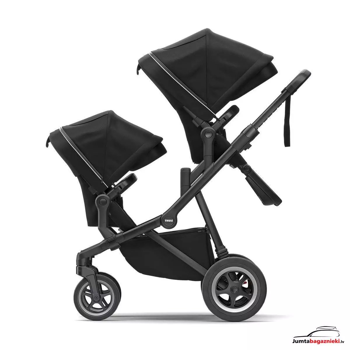 Sleek Sibling Seat Midnight Black on Black, 11000212 Sleek Sibling Seat Midnight Black on Black, 11000212