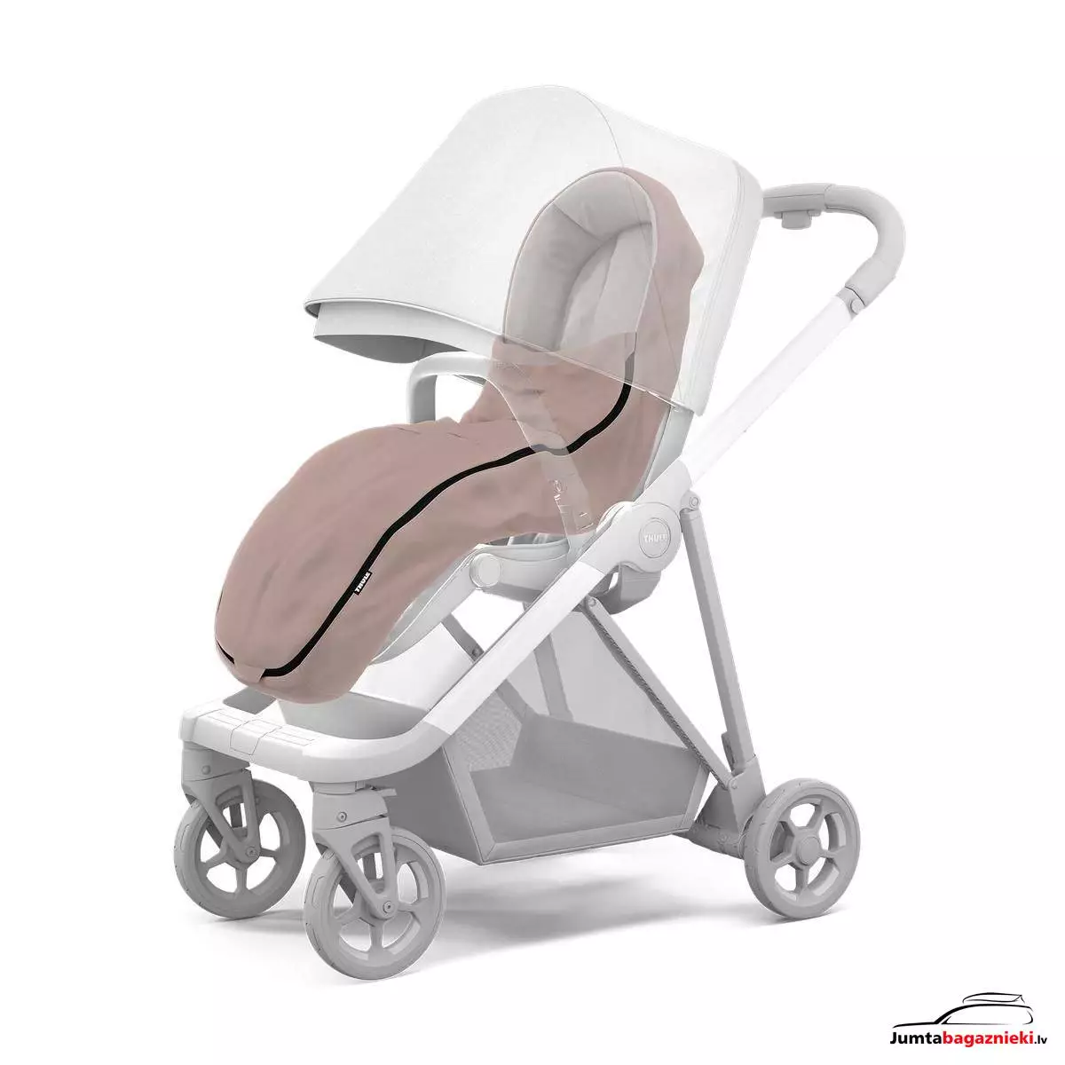 Thule stroller footmuff - Misty Rose, 11200323 Thule stroller footmuff - Misty Rose, 11200323