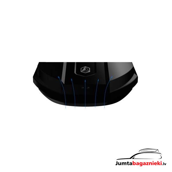 Northline Ecospace HX XL roof box black matte, N-NL EcoXL Northline Ecospace HX XL roof box black matte, N-NL EcoXL